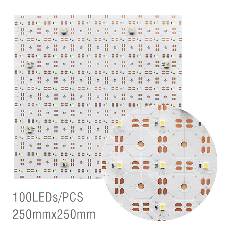 24V 2835 White Cuttable Flexible LED Sheeting Light 10x10 24V 2835 White Cuttable Flexible LED Sheeting Light 10x10